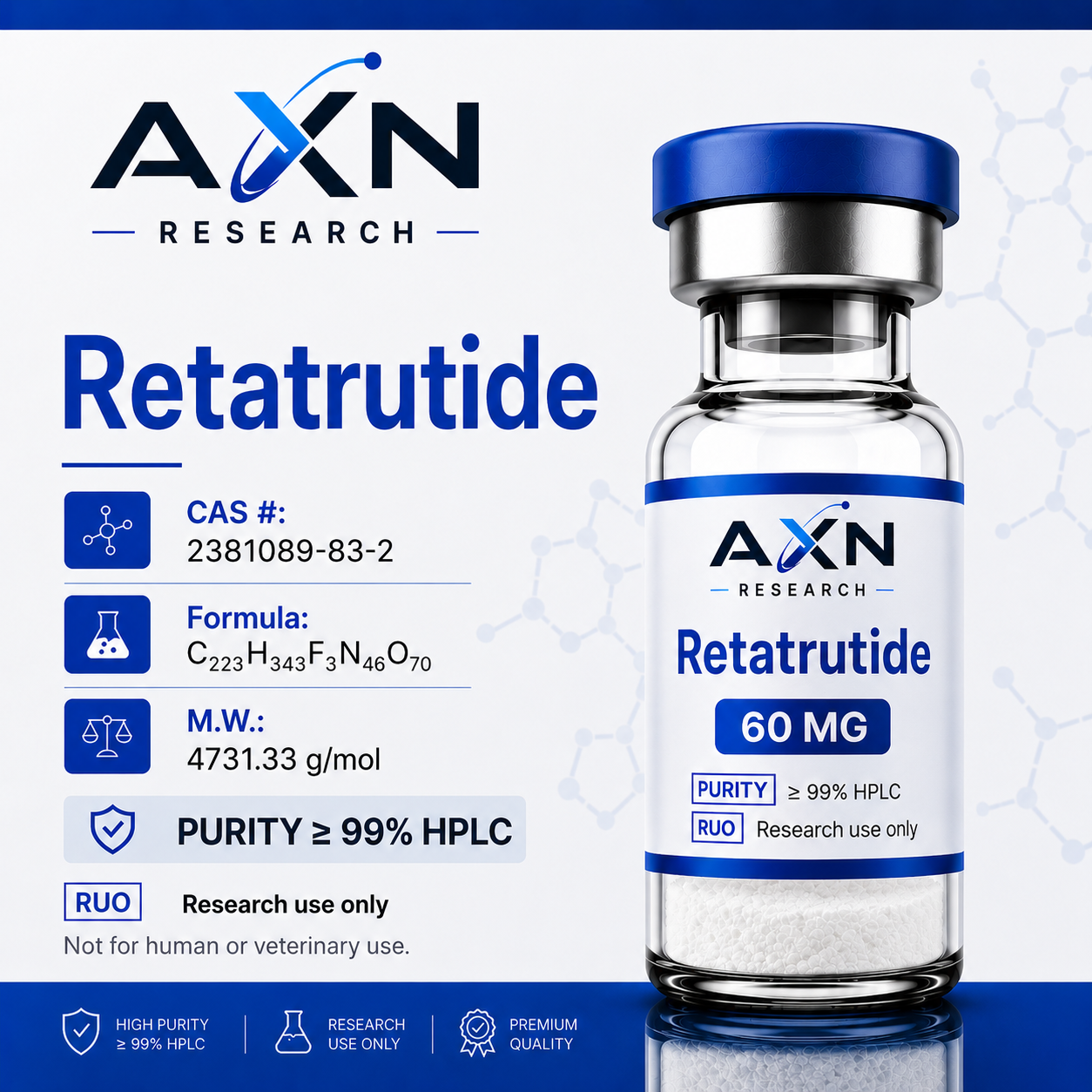 Retatrutide (60mg) Vial