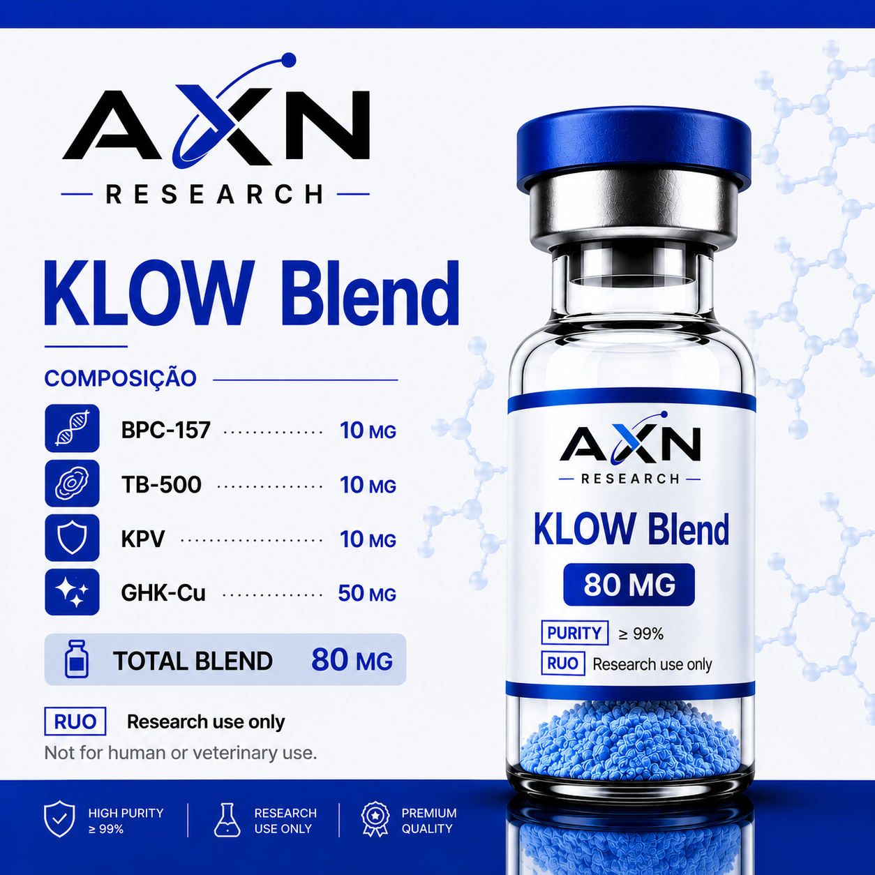 KLOW Blend (80mg) Vial