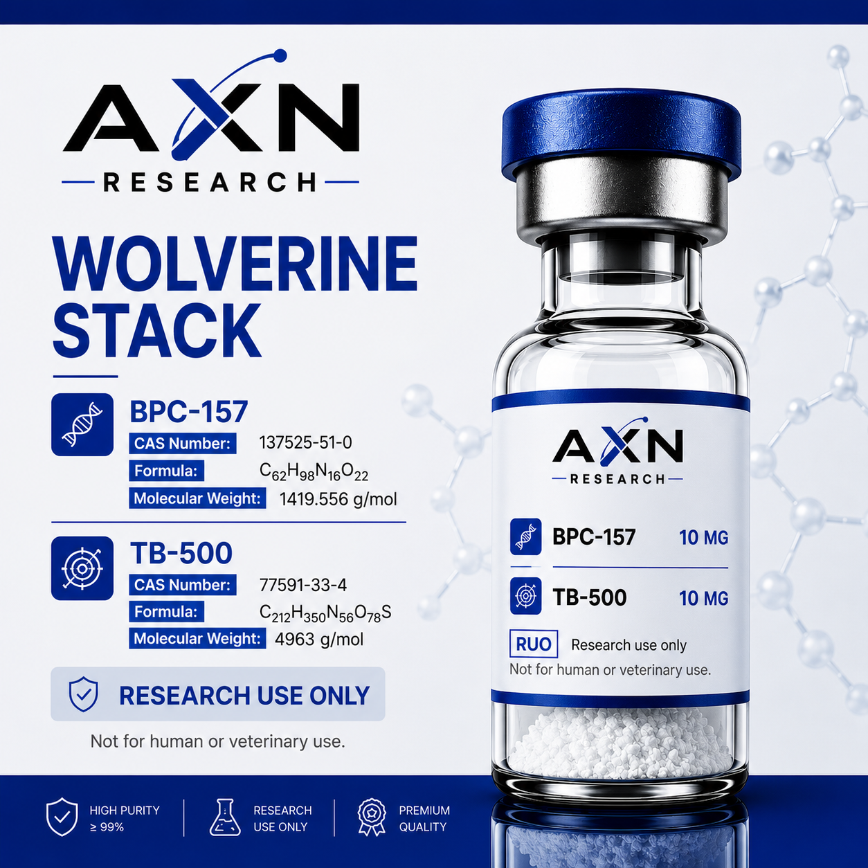 BPC-157 & TB-500 Blend (10mg) Vial